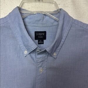 J. Crew Flex Light Blue Men's Button Down Shirt size L
